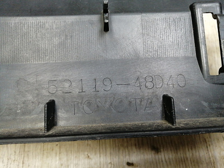 AA046302; Бампер передний; под паркт.; под омыват. (52119-48D40) для Lexus RX IV (2016 — 2019)/БУ; Оригинал; Р1, Мелкий дефект; 