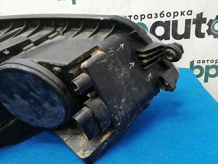 AA025041; Фара ксенон левая (1T1941751A) для Volkswagen Touran I рест. (2006-2010)/БУ; Оригинал; Р1, Мелкий дефект; 