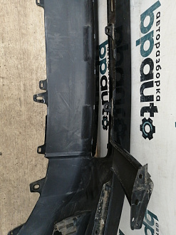 AA037480; Бампер передний; без паркт.; под омыват. (52119-60E01) для Toyota Land Cruiser Prado 150 (2010 — 2013)/БУ; Оригинал; Р1, Мелкий дефект; 