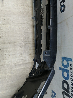 AA045972; Бампер передний; под паркт.; без омыват. (52119-0E350) для Toyota Highlander III рест. (2016 — 2019)/БУ; Оригинал; Р2, Удовлетворительное; 