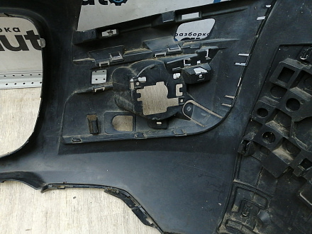 AA044866; Бампер передний; без паркт.; под омыват. (9684345077) для Peugeot 3008 I (2009-2013)/БУ; Оригинал; Р2, Удовлетворительное; 