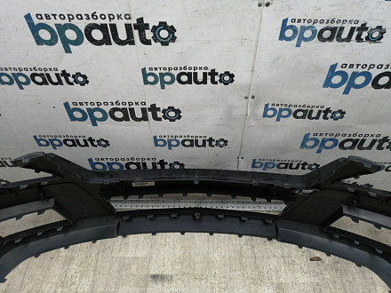 AA045430; Бампер передний; под паркт.; под омыват. (A2048851425) для Mercedes-Benz GLK-klasse I (X204) (2008-2012)/БУ; Оригинал; Р1, Мелкий дефект; 