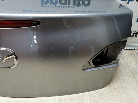 AA045239; Крышка багажника (BBY3-5261XB) для Mazda 3 BL/БУ; Оригинал; Р1, Мелкий дефект; (38P) Серый