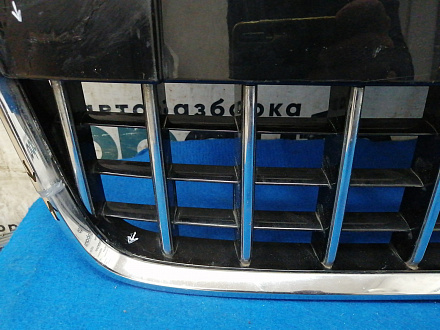 AA028306; Решётка радиатора (4L0 853 651 F) для Audi Q7 I (2005-2010)/БУ; Оригинал; Р2, Удовлетворительное; 