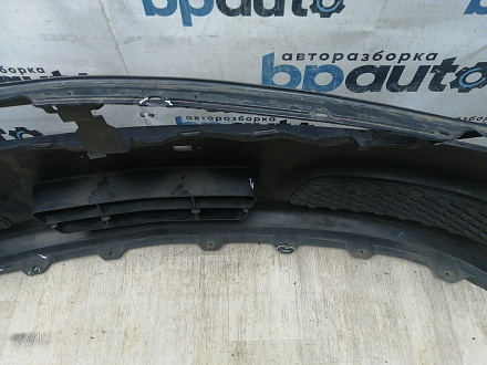 BA000218; Бампер передний, до 2010г; без паркт.; под омыват. (62022-JK60H) для Infiniti G (2006-2013)/БУ; Оригинал; Р1, Мелкий дефект; 