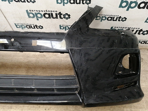 Фотография детали AA040037; Бампер передний ; под паркт.; под омыват. (52119-60D10) для Lexus LX570, LX450D (2008 — 2011)/БУ; Оригинал; Р1, Мелкий дефект; . Фото номер 3