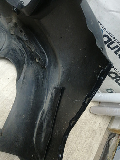 AA045726; Бампер задний; под паркт. (TK2150221) для Mazda CX-9 I рест. (2012-2016)/БУ; Оригинал; Р1, Мелкий дефект; 