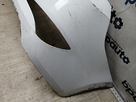 BA000140; Бампер задний; без паркт. (86611-4L500) для Hyundai Solaris I рест. Sedan (2014- 2016)/БУ; Оригинал; Р1, Мелкий дефект; 