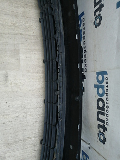 AA045949; Бампер передний; под паркт.; под омыват. (52119-0E220) для Toyota Highlander III (2014 — 2016)/БУ; Оригинал; Р1, Мелкий дефект; 