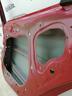 AA001964; Дверь задняя правая, стойка 19,5 см. (GS1D72010) для Mazda 6 GH/БУ; Оригинал; Р0, Хорошее; (27A) Красный перламутр
