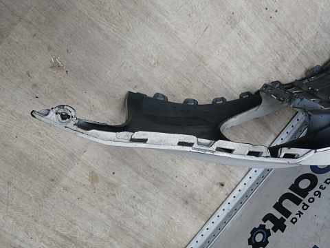 Фотография детали AA045713; Бампер передний, GTI; под паркт.; под омыват. (5K0807221T) для Volkswagen Golf/БУ; Оригинал; Р1, Мелкий дефект; . Фото номер 7