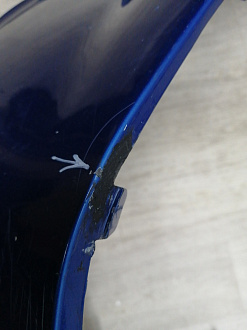 AA045845; Бампер передний; без паркт.; без омыват. (2803101XKQ00A) для Haval F7 I (2019- 2022)/БУ; Оригинал; Р1, Мелкий дефект; 