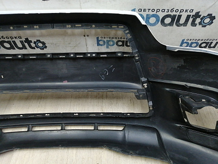 AA046291; Бампер передний; без паркт.; без омыват. (6400C950) для Mitsubishi ASX I (2010-2013)/БУ; Оригинал; Р1, Мелкий дефект; 