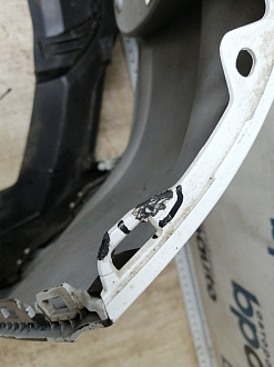 BA000135; Бампер задний; под паркт. (86611-M0000) для Hyundai Creta I (2016-2021)/БУ; Оригинал; Р2, Удовлетворительное; 