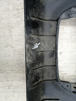 AA045513; Бампер задний; под паркт. (86611-1C310) для Hyundai Getz рест. (2005-2011)/БУ; Оригинал; Р1, Мелкий дефект; 