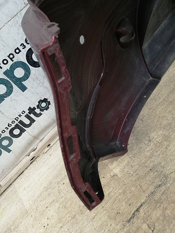 Фотография детали AA041254; Бампер задний; под паркт. (8200911893) для Renault Sandero I (2009-2014)/БУ; Оригинал; Р1, Мелкий дефект; . Фото номер 13