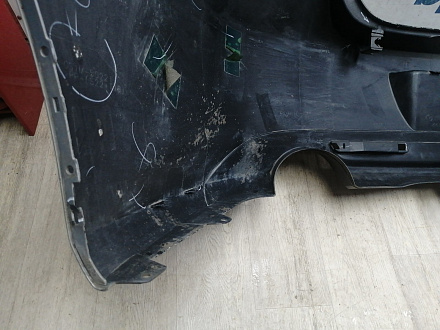 AA045940; Бампер задний; без паркт. (GS1M-50221) для Mazda 6 GH/БУ; Оригинал; Р1, Мелкий дефект; 