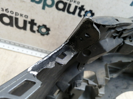 BA000165; Бампер передний; под паркт.; под омыват. (4G0 807 437) для Audi A6 C7/БУ; Оригинал; Р1, Мелкий дефект; 