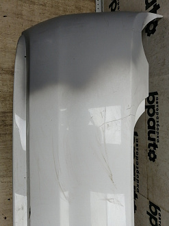 BA000116; Бампер задний; без паркт. (96696013) для Chevrolet Aveo II Sedan (2011- 2015)/БУ; Оригинал; Р1, Мелкий дефект; 