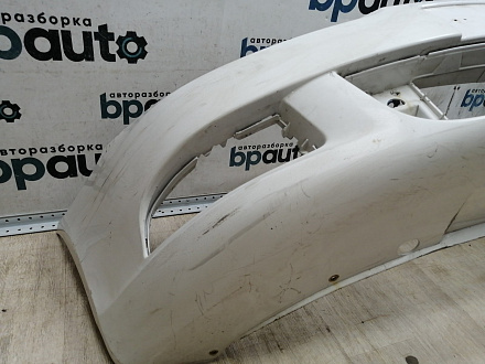 AA045386; Бампер передний; без паркт.; без омыват. (1Z0 807 221 M) для Skoda Octavia/БУ; Оригинал; Р1, Мелкий дефект; 