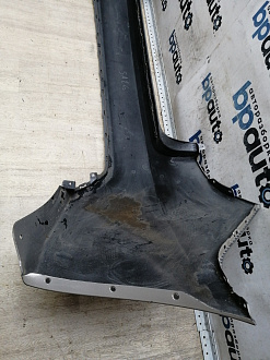 AA046114; Бампер задний; без паркт. (86611-4Y000) для Kia Rio III Sedan (2011- 2015)/БУ; Оригинал; Р1, Мелкий дефект; 