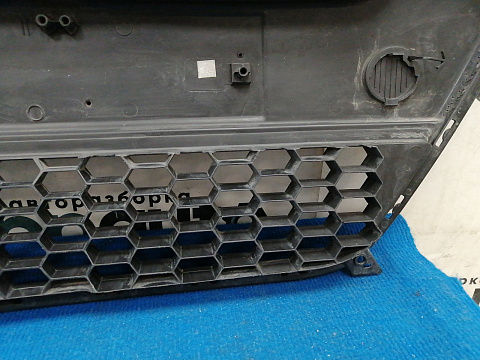 Фотография детали AA037771; Решетка переднего бампера (86569-1Y000) для Kia Picanto II 5D (2011-2015)/БУ; Оригинал; Р1, Мелкий дефект; . Фото номер 10