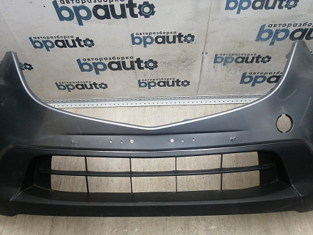 AA045775; Бампер передний; без паркт.; под омыват. (KD45-50031) для Mazda CX-5/БУ; Оригинал; Р1, Мелкий дефект; 