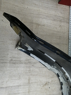 AA046258; Бампер задний; без паркт. (7S71-F17906-A) для Ford Mondeo Sedan IV (2006- 2010)/БУ; Оригинал; Р1, Мелкий дефект; 