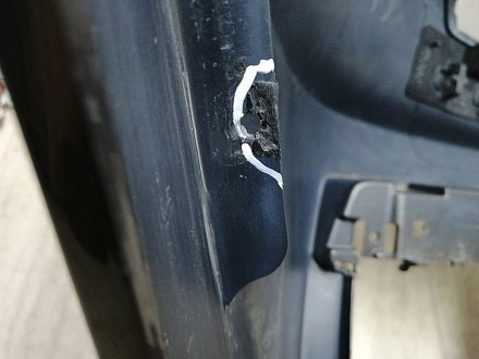 AA045762; Бампер передний, AMG; под паркт.; под омыват. (A1668856425) для Mercedes-Benz GL-klasse II (X166) (2012-2016)/БУ; Оригинал; Р1, Мелкий дефект; 