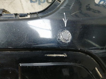 AA046127; Бампер передний; без паркт.; без омыват. (7S71-17757-A) для Ford Mondeo/БУ; Оригинал; Р1, Мелкий дефект; 