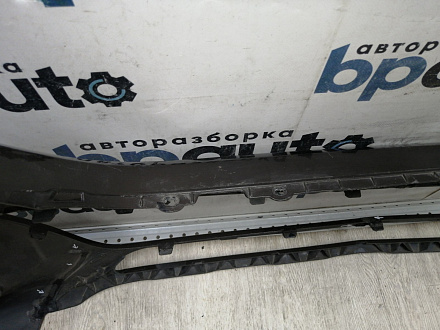 AA044729; Бампер передний; под паркт.; под омыват. (A2048855238) для Mercedes-Benz GLK-klasse I (X204) (2012-2015)/БУ; Оригинал; Р2, Удовлетворительное; 