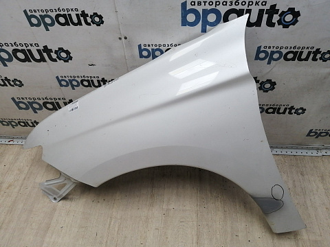 Фотография детали BA000302; Крыло левое, без повторителя, без расширителя (5220G975) для Mitsubishi Outlander/БУ; Оригинал; Р1, Мелкий дефект; . Фото номер 9