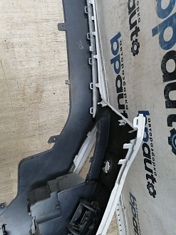 BA000158; Бампер передний; под паркт.; под омыват. (8K0 807 437 AC) для Audi A4 B8/БУ; Оригинал; Р2, Удовлетворительное; 