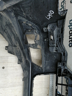 BA000167; Бампер передний; под паркт.; под омыват. (4G0 807 437) для Audi A6 C7/БУ; Оригинал; Р1, Мелкий дефект; 