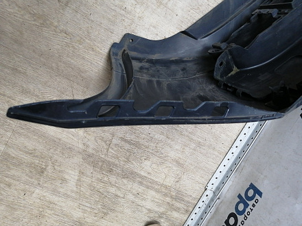 AA045298; Бампер передний; под паркт.; под омыват. (51117033694) для BMW 5 серия Е60 Е61/БУ; Оригинал; Р1, Мелкий дефект; 