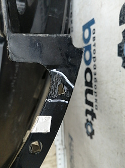 AA046081; Бампер задний; без паркт. (85022 9U040) для Nissan Note/БУ; Оригинал; Р1, Мелкий дефект; 