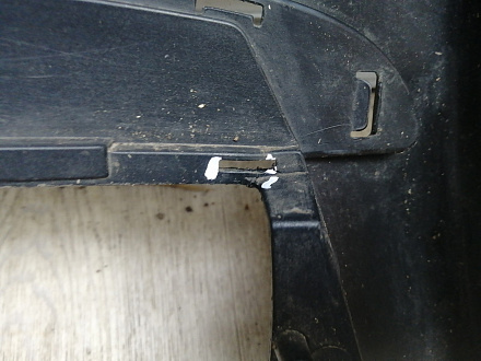 AA044496; Бампер передний; без паркт.; под омыват. (1K0807221D) для Volkswagen Jetta V (2005- 2010)/БУ; Оригинал; Р1, Мелкий дефект; 