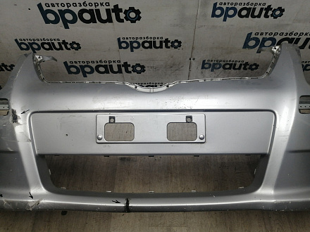 BA000180; Бампер передний; без паркт.; под омыват. (52119-05190) для Toyota Avensis/БУ; Оригинал; Р1, Мелкий дефект; 