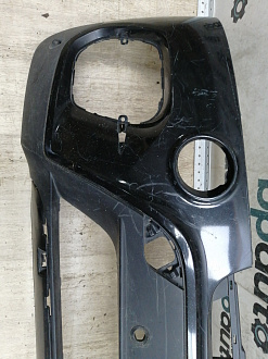 AA044386; Бампер передний (51117210763) для BMW Х5 II (E70) рест. (2010-2013)/БУ; Оригинал; Р1, Мелкий дефект; 
