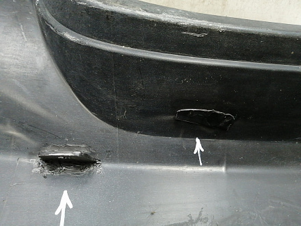 BA000112; Бампер задний; без паркт. (96545559) для Chevrolet Lacetti Sedan (2004-2013)/БУ; Оригинал; Р2, Удовлетворительное; 