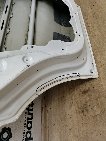 Фотография детали AA043060; Дверь задняя левая (77003-C5000) для Kia Sorento/БУ; Оригинал; Р3, Под восстановление; . Фото номер 15