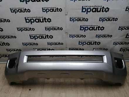 AA045331; Бампер передний; под паркт.; под омыват. (52119-60J00) для Toyota Land Cruiser 200 рест. (2012 — 2015)/БУ; Оригинал; Р1, Мелкий дефект; 