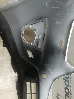 AA045756; Бампер передний; без паркт.; под омыват. (KD45-50031) для Mazda CX-5/БУ; Оригинал; Р1, Мелкий дефект; 