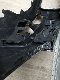 AA045632; Бампер передний, S-line; под паркт.; под омыват. (4G0 807 437 C) для Audi A6 C7/БУ; Оригинал; Р1, Мелкий дефект; 