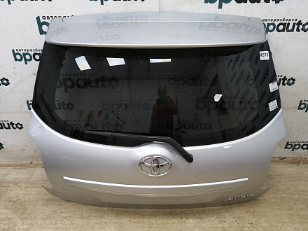 AA010645; Крышка багажника (67005-12B80) для Toyota Auris I рест. (2010- 2013)/БУ; Оригинал; Р0, Хорошее; (1F7) Серебро металик