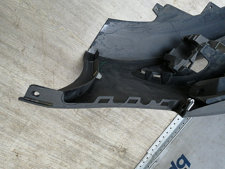 BA000164; Бампер передний; под паркт.; под омыват. (4G0 807 437) для Audi A6 C7/БУ; Оригинал; Р1, Мелкий дефект; 