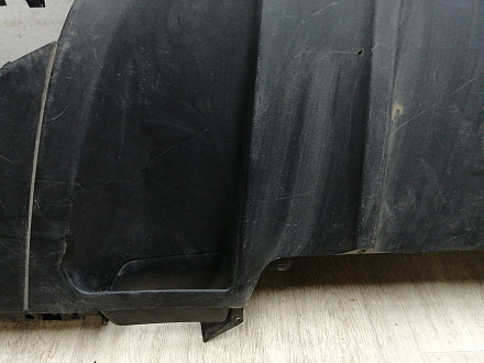 AA045763; Юбка переднего бампера (7P5807061) для Porsche Cayenne II (958) (2010-2014)/БУ; Оригинал; Р1, Мелкий дефект; 