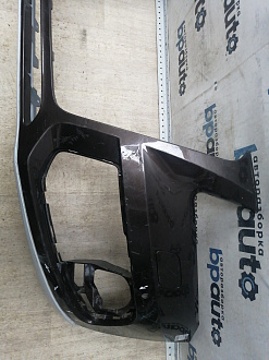 AA045796; Бампер передний; под паркт.; под омыват. (8R0 807 437 AH) для Audi Q5 I рест. (2012-2017)/БУ; Оригинал; Р1, Мелкий дефект; 