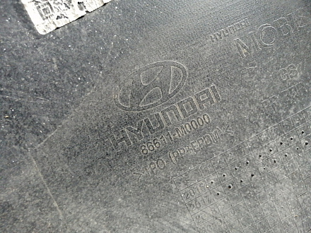 AA045477; Бампер задний; под паркт. (86611-M0000) для Hyundai Creta I (2016-2021)/БУ; Оригинал; Р2, Удовлетворительное; 