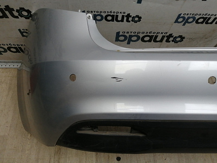 AA046112; Бампер задний; под паркт. (86611-4Y000) для Kia Rio III Sedan (2011- 2015)/БУ; Оригинал; Р1, Мелкий дефект; 